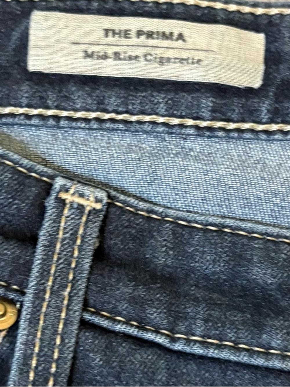AG Adriano Goldschmied The Prima Mid-Rise Cigarette Contour 360 Stretch Jeans - Picture 5 of 10